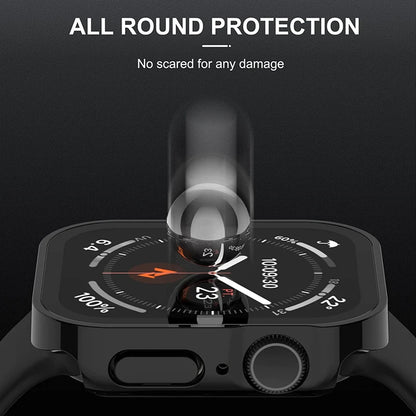 Straight edge Screen Protector Cover Case iWatch 4 5 SE 6 7 8 Ultra 49mm
