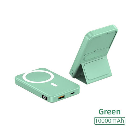 Wireless Magnetic Power Bank With Stand